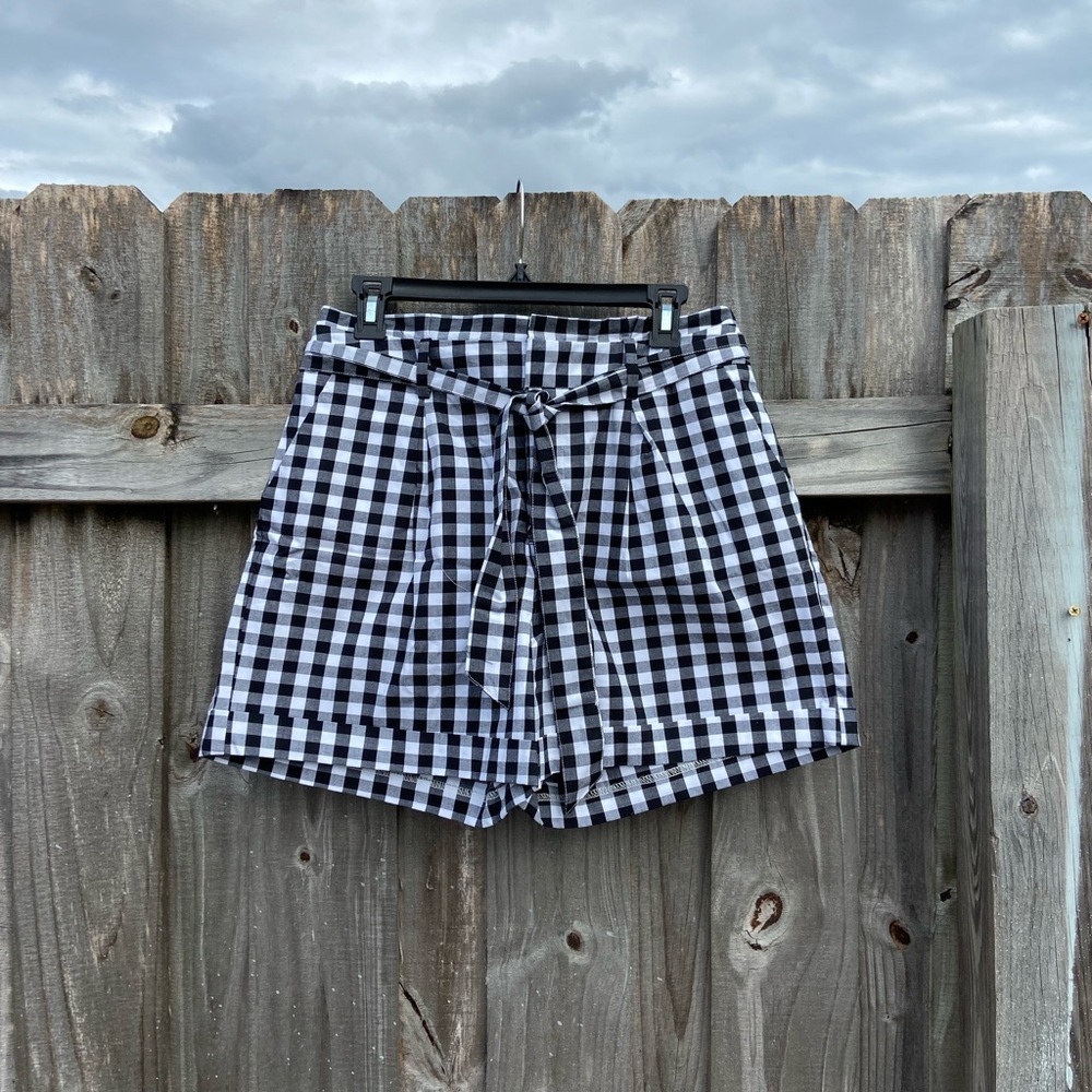 Plaid bermudas